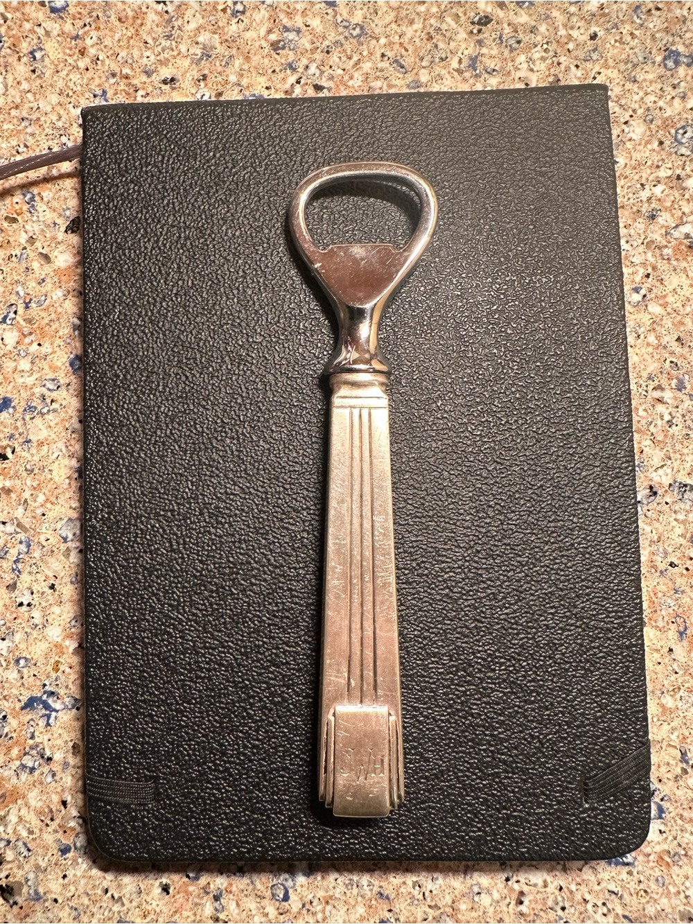 Vintage Tiffany & Co bottle opener Sterling Silver Monogrammed